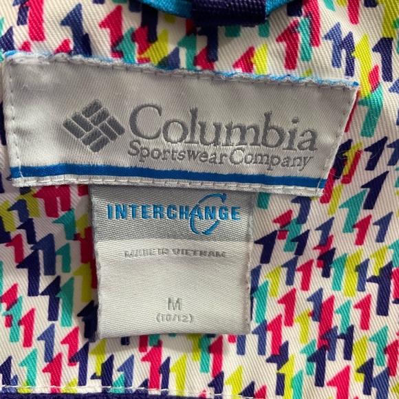 Columbia Interchange OmniTech Bugaboo Jacket Size Med. w/out liner pixel pattern - Picture 12 of 15